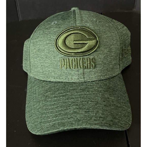 Green Bay Packers Football New Era 39Thirty Hat Cap Medium Large Fitted Sports - Picture 1 of 5